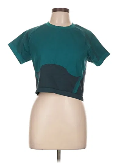 Pre-owned Sweaty Betty Active T-shirt In Teal