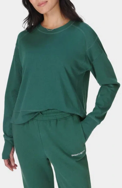 SWEATY BETTY SWEATY BETTY AFTER CLASS CROP SWEATSHIRT