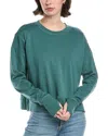 Sweaty Betty After Class Crop Sweatshirt In Green