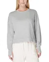 Sweaty Betty After Class Crop Sweatshirt In Light Gray