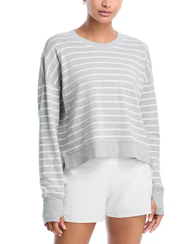 Sweaty Betty After Class Crop Sweatshirt In Gray
