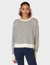 Sweaty Betty After Class Crop Sweatshirt In White