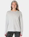 Sweaty Betty After Class Crop Sweatshirt In Grey