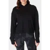 Sweaty Betty After Class Organic Cotton Blend Hoodie In Black