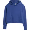 Sweaty Betty After Class Organic Cotton Blend Hoodie In Flux Blue