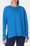 Sweaty Betty After Class Sweatshirt In Tidal Blue
