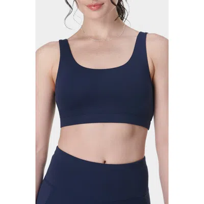 Sweaty Betty All Day Active Sports Bra In Navy Blue