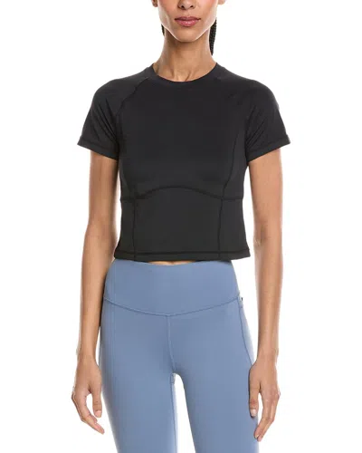 Sweaty Betty All Day Cropped T-shirt In Black