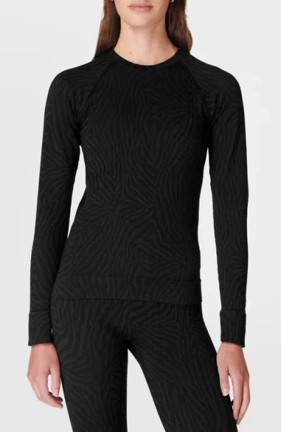 SWEATY BETTY SWEATY BETTY ANIMAL PRINT TECH BASE LAYER