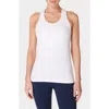 Sweaty Betty Womens White Athlete Seamless Stretch-jersey Vest Top In White