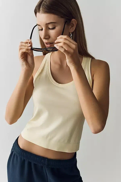 Sweaty Betty Athlete Tank Top In Yellow