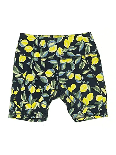 Pre-owned Sweaty Betty Athletic Shorts In Yellow