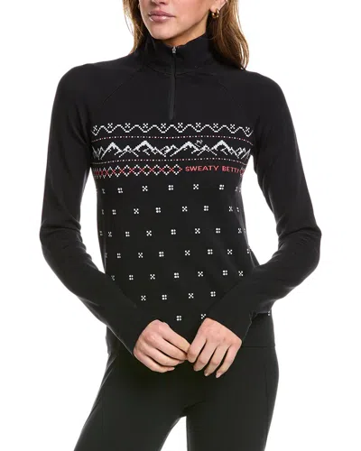 SWEATY BETTY BASE LAYER PULLOVER
