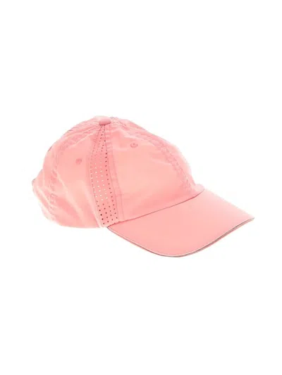 Pre-owned Sweaty Betty Baseball Cap In Pink