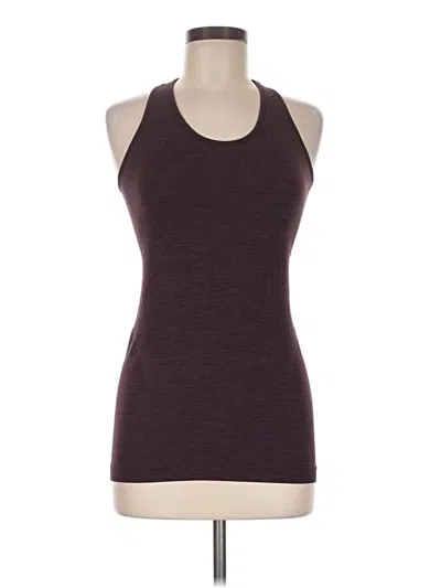 Pre-owned Sweaty Betty Bodysuit In Burgundy