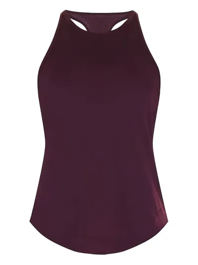 Sweaty Betty Breathe Easy Ribbed Racerback Top In Purple