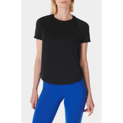 Sweaty Betty Breathe Easy Run T-shirt In Black