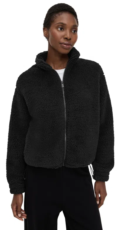 Sweaty Betty Canyon Fleece Zip Up Black