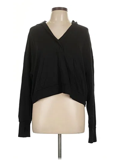 Pre-owned Sweaty Betty Cardigan Sweater In Black