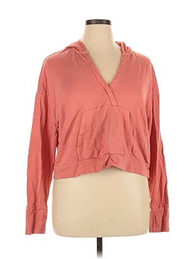 Pre-owned Sweaty Betty Cardigan Sweater In Orange