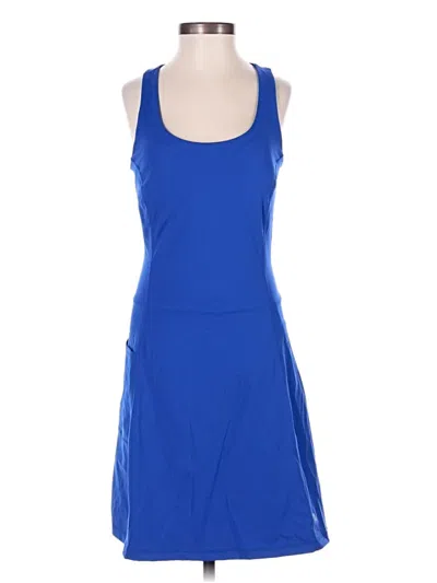Pre-owned Sweaty Betty Casual Dress In Blue