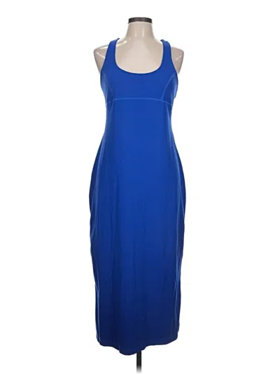Pre-owned Sweaty Betty Casual Dress In Blue
