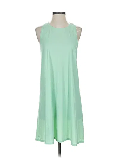 Pre-owned Sweaty Betty Casual Dress In Green