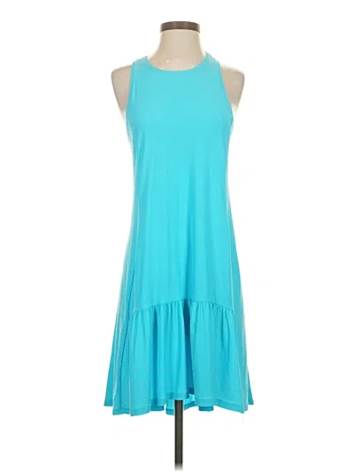 Pre-owned Sweaty Betty Casual Dress In Teal