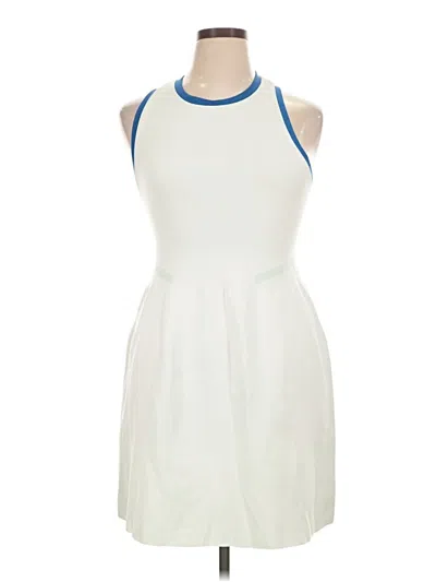 Pre-owned Sweaty Betty Cocktail Dress In White