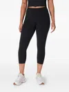 Sweaty Betty Cropped Gym Leggings In Black