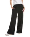 Sweaty Betty Stretch Linen-blend Wide Leg Pant In Black