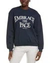 Sweaty Betty Embrace The Pace Sweatshirt In Blue