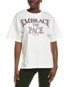 Sweaty Betty Embrace The Pace T-shirt In White