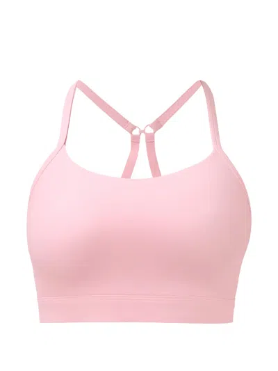 Sweaty Betty Empower Racerback Sports Bra In Pink