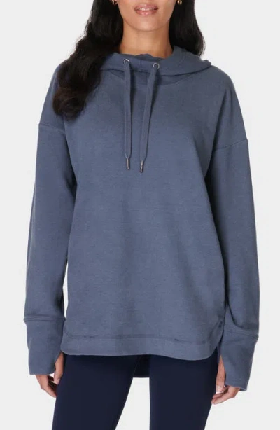 Sweaty Betty Escape Luxe Hoodie In Blue