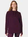 Sweaty Betty Escape Fleece Hoodie In Purple