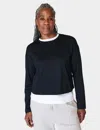 SWEATY BETTY ESSENTIAL CROP LONG SLEEVE T-SHIRT