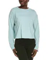 Sweaty Betty Essential Crop T-shirt In Blue