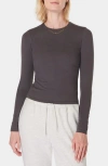 Sweaty Betty Essential Sculpt Long Sleeve T-shirt In Urban Grey