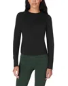 Sweaty Betty Essential Sculpt Long Sleeve Tee In Black
