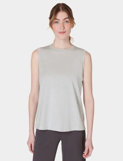 Sweaty Betty Essential Sleeveless Vest In Grey