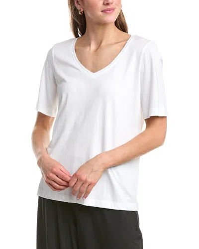 Sweaty Betty Essential V-neck T-shirt In White