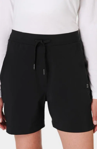 Sweaty Betty Explorer Drawstring Shorts In Black