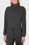 Sweaty Betty Explorer Half Zip Anorak In Slate Grey