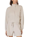 Sweaty Betty Explorer Half Zip Anorak In Mineral Beige