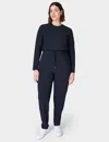 Sweaty Betty Explorer Long Sleeve Jumpsuit In Black