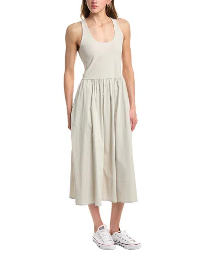 Sweaty Betty Explorer Ribbed Racer Dress In Neutral