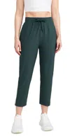 Sweaty Betty Explorer Side Stripe Trouser In Trek Green