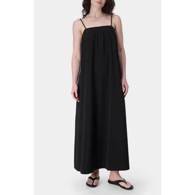 Sweaty Betty Explorer Summer Tie Back Maxi Sundress In Black