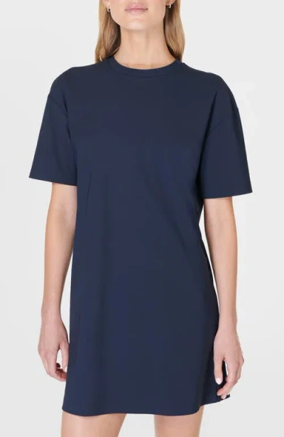 Sweaty Betty Explorer T-shirt Minidress In Blue